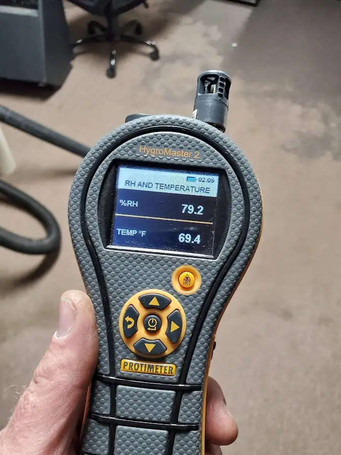 Moisture meter humidity assessment for Fire & Smoke Damage Restoration in Pinehurst