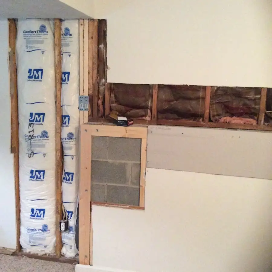 Wall insulation replacement during Odor Removal & Deodorization in Pinehurst